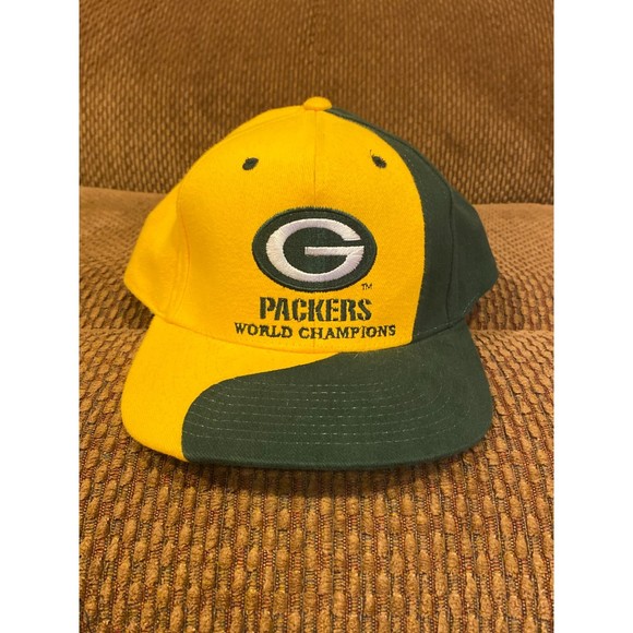 Vintage 90's Packers World Champions Citgo Hat - Picture 1 of 5